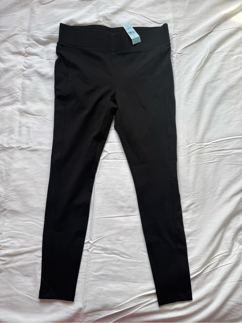 Loft Petites Thick Leggings Black size Small Petite